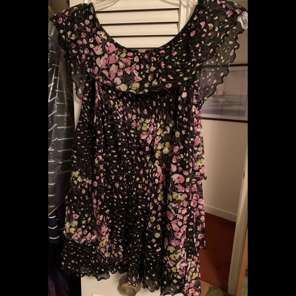 Apt 9, Layered, Polyester, Scoop Neck, Summer, Top. Size M